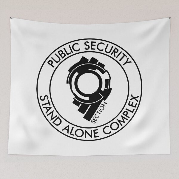 Item preview, Ghost in the shell 1995 Public Security Section 9 logo designed and sold by HoltonAnna.