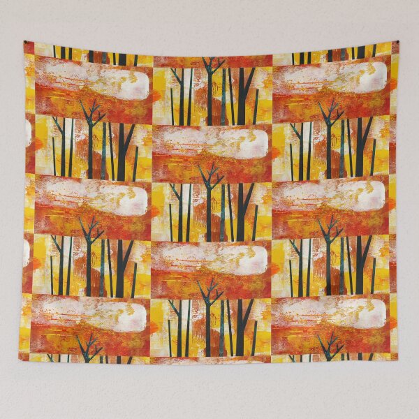 Item preview, Clouds & Forest Firescape designed and sold by 40degreesSouth.