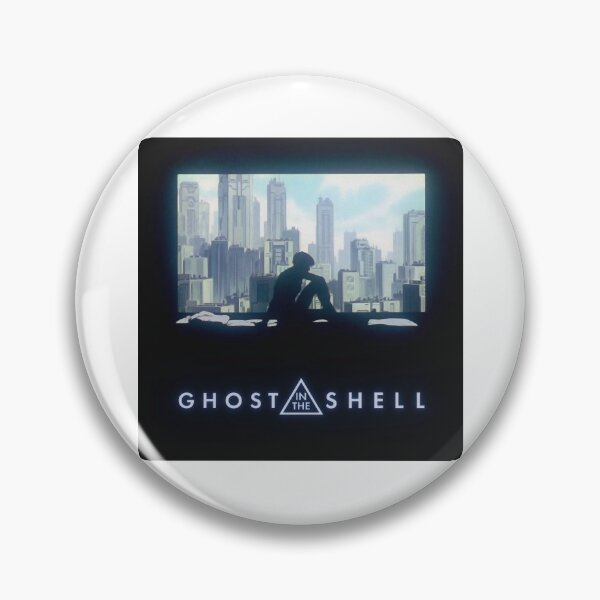 Item preview, Ghost in the shell Window design movie poster designed and sold by HoltonAnna.
