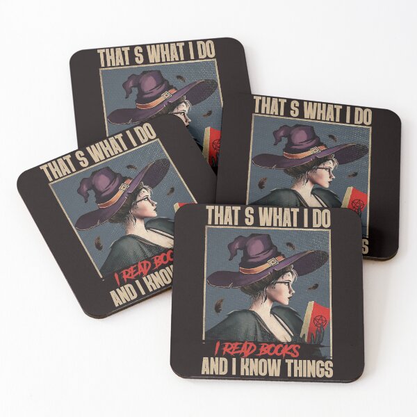 Item preview, THAT'S WHAT I DO I READ BOOKS AND I KNOW THINGS designed and sold by HoangTK.