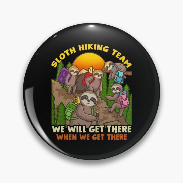 Item preview, Sloth Sloth Hiking Team designed and sold by CreativeGiftShp.