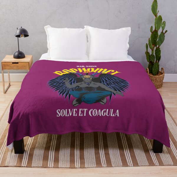 Item preview, HAIL SATAN BAPHOMET SOLVE ET COAGULA designed and sold by AladdinMktgs.