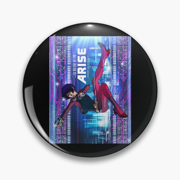 Item preview, Arise Ghost in the shell movie neon poster designed and sold by HoltonAnna.
