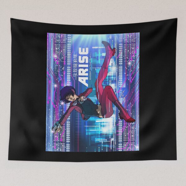 Item preview, Arise Ghost in the shell movie neon poster designed and sold by HoltonAnna.