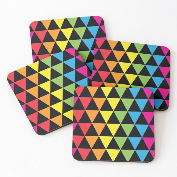 Item preview, Colorful Trifecta Pattern designed and sold by miraclemaker.