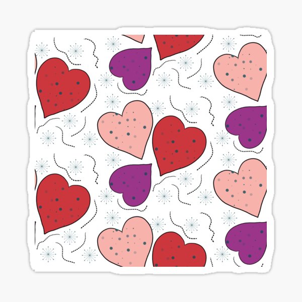 Item preview, Hearts and Stars designed and sold by Lilmonsto.