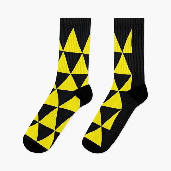 Item preview, Black Yellow Trifecta Pattern designed and sold by miraclemaker.