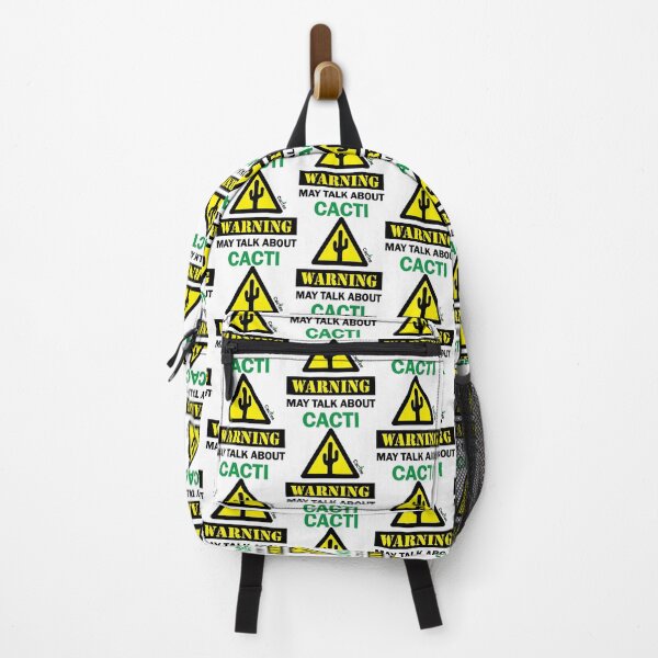 Item preview, WARNING! May Talk About Cacti designed and sold by Cactee.