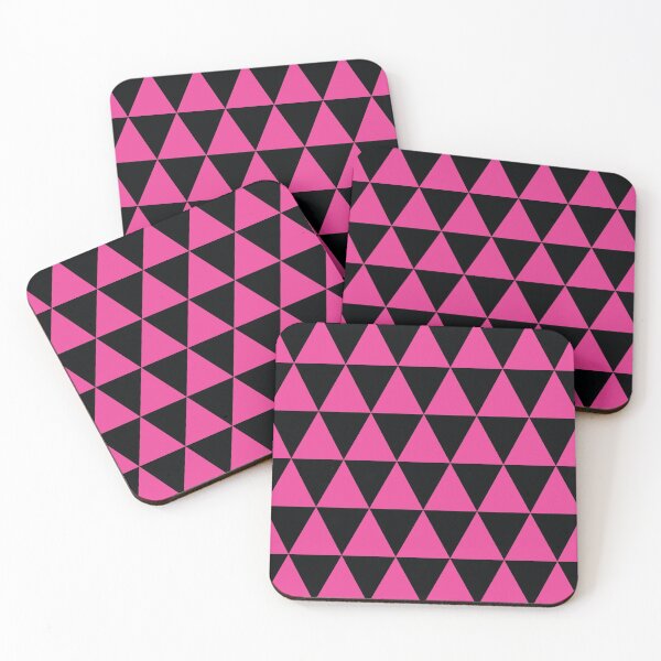 Item preview, Pink Black Trifecta Pattern designed and sold by miraclemaker.