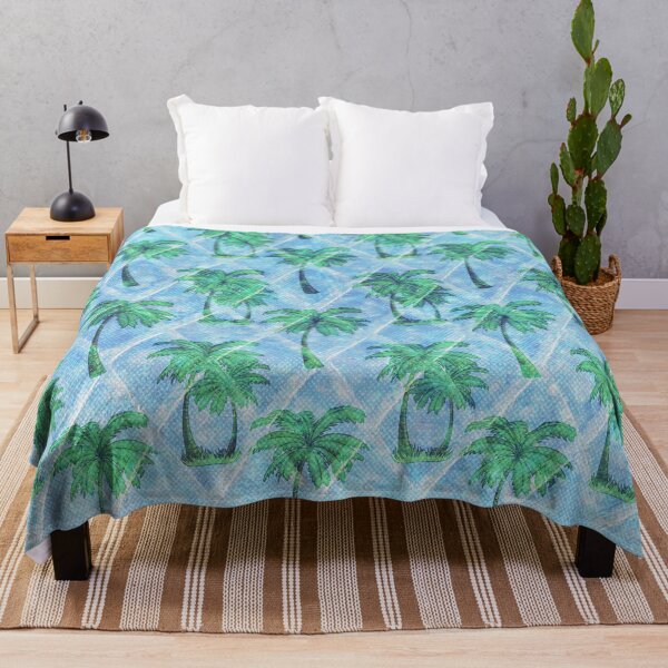 Item preview, Retro faded tropical palm trees designed and sold by LaBellCreative.