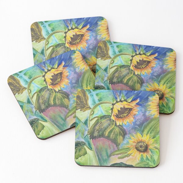 Item preview, Ray of sunshine watercolour and pastel painting  designed and sold by Lovenikkisart.