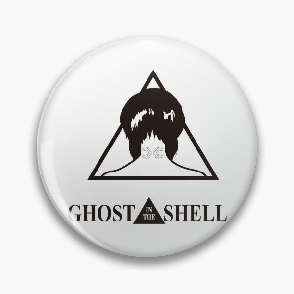 Item preview, Ghost in the shell movie black logo designed and sold by HoltonAnna.