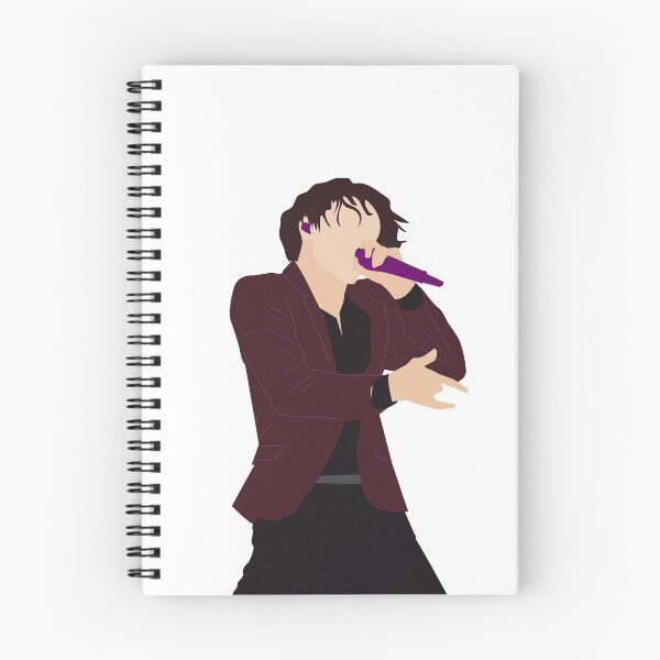 Item preview, jk bts with his iconic purple mic designed and sold by fireflyarts.
