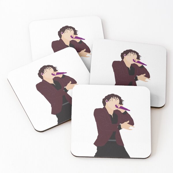 Item preview, jk bts with his iconic purple mic designed and sold by fireflyarts.