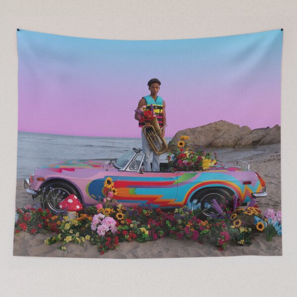 Item preview, Pink Car Syre In Beach designed and sold by linoazabito.