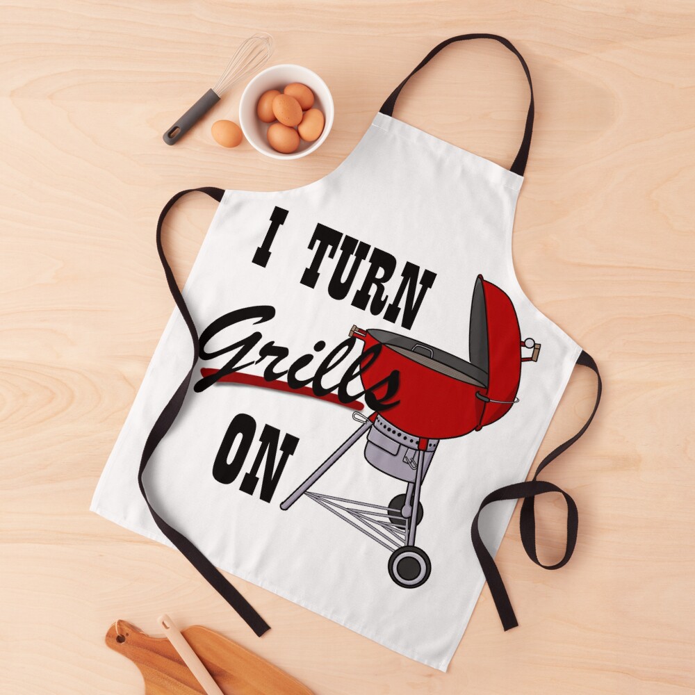 BBQ,the griller father,fathers gift ,gifts for men BBq lover,meat lover  Apron for Sale by mayassa-shop