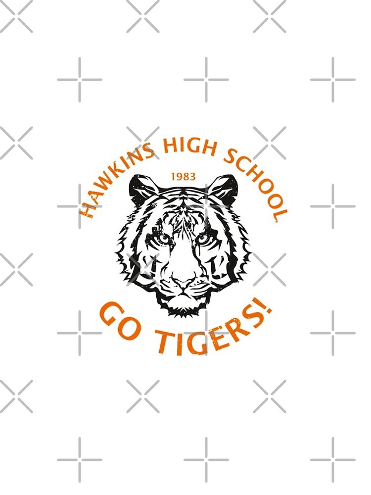 "Hawkins High School 1983 (aged look)" iPhone Case for Sale by KRDesign