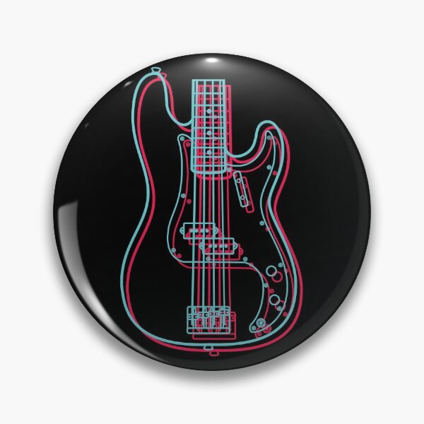 Item preview, 3D P-Style Bass Guitar Body Outline designed and sold by nightsworthy.