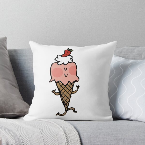 Item preview, Ice cream screaming in delight designed and sold by Laura Wright.