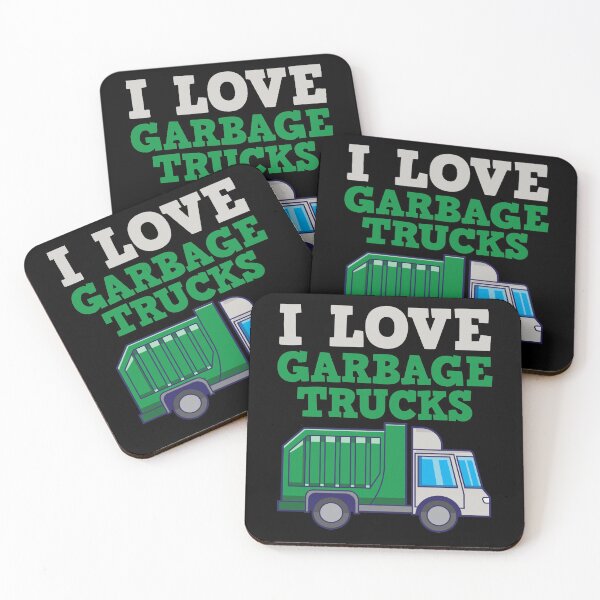 Aperçu de l'œuvre Camion à ordures créée et vendue par CreativeGiftShp.