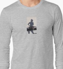 Shadow Flower Sniffer Selfie Long Sleeve T-Shirt