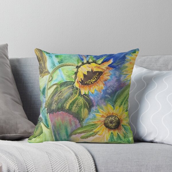 Item preview, Ray of sunshine watercolour and pastel painting  designed and sold by Lovenikkisart.