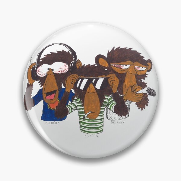 Item preview, The 3 monkeys of wisdom - hear nothing, see nothing, say nothing designed and sold by Tunnelblick.