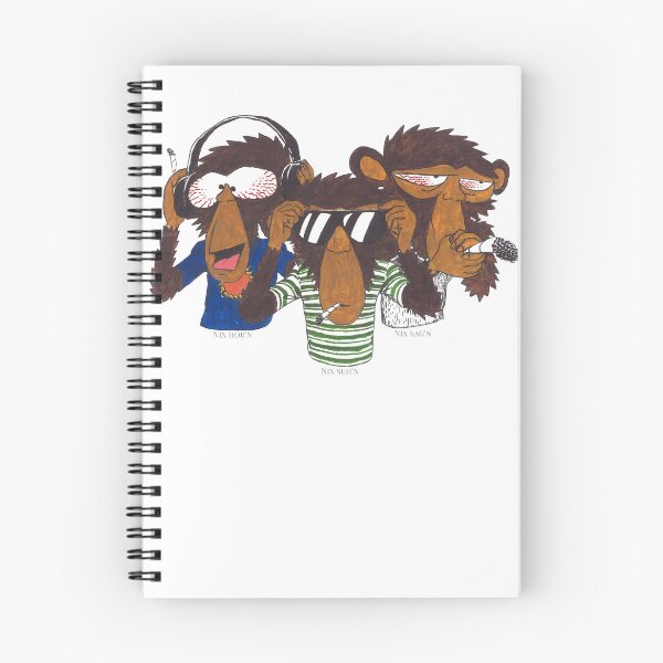 Item preview, The 3 monkeys of wisdom - hear nothing, see nothing, say nothing designed and sold by Tunnelblick.