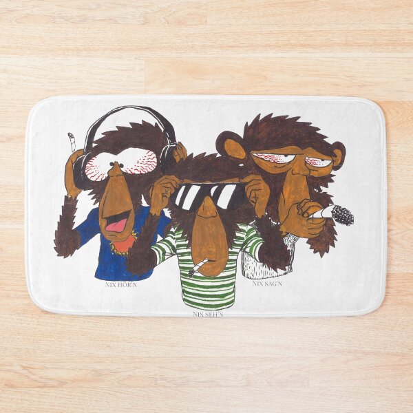 Item preview, The 3 monkeys of wisdom - hear nothing, see nothing, say nothing designed and sold by Tunnelblick.