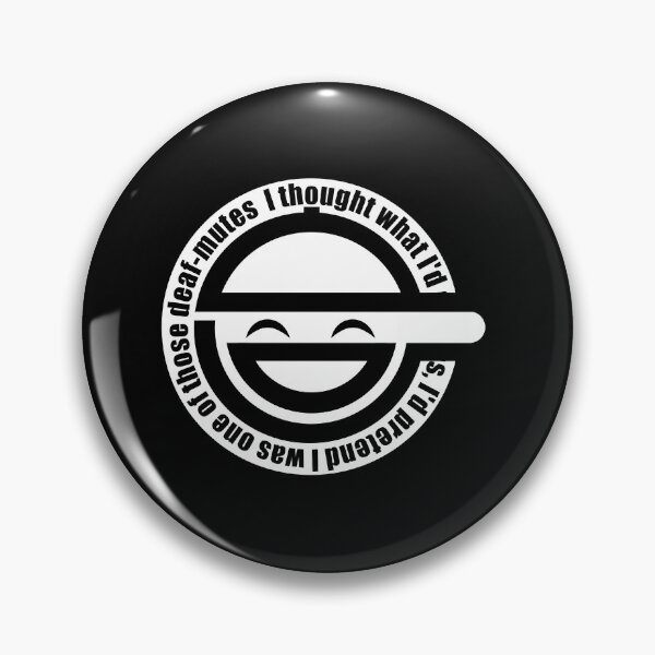 Item preview, Laughing Man Ghost in the shell action movie logo designed and sold by HoltonAnna.