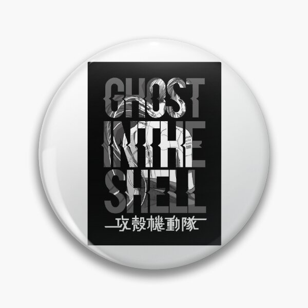 Item preview, Ghost in the shell Japanese action movie black poster designed and sold by HoltonAnna.
