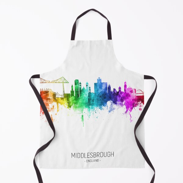 Item preview, Middlesbrough England Skyline designed and sold by ArtPrints.