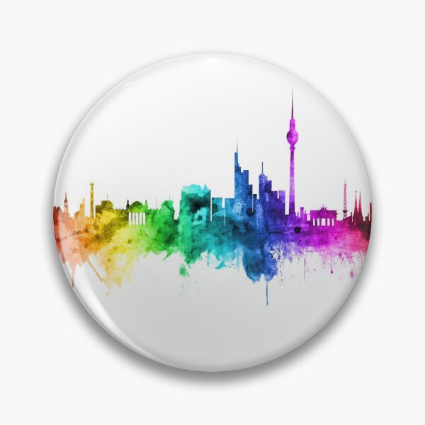 Item preview, Berlin Germany Skyline designed and sold by ArtPrints.