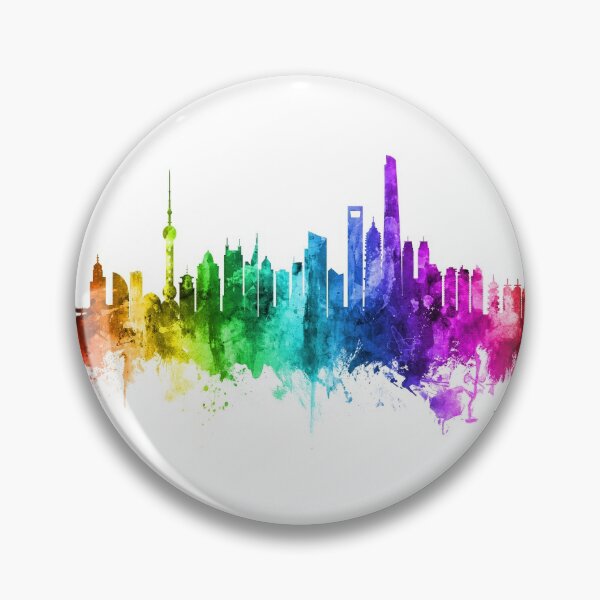 Item preview, Shanghai China Skyline designed and sold by ArtPrints.