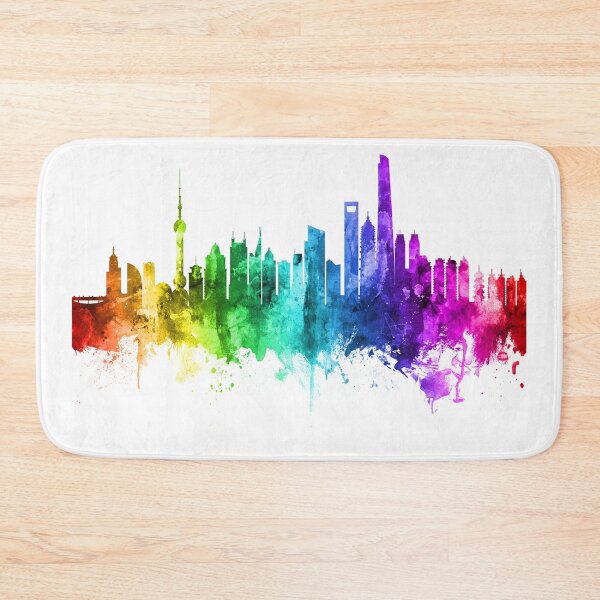 Item preview, Shanghai China Skyline designed and sold by ArtPrints.