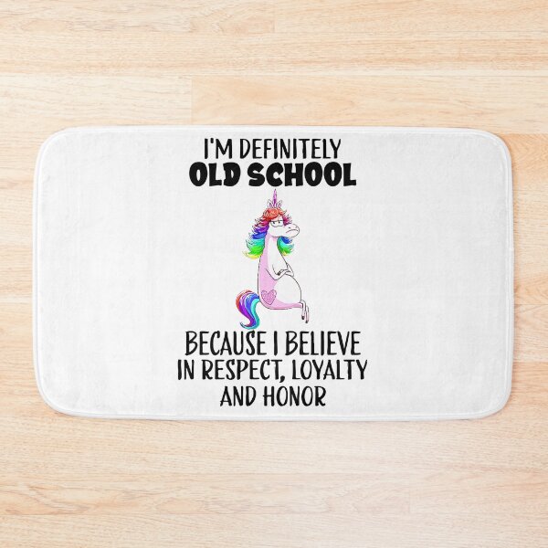 Item preview, I'm Definitely Old School Unicorns designed and sold by willylucas79.