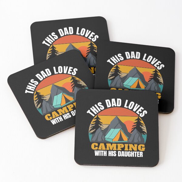 Item preview, This Dad Loves Camping With His Daughter Funny Camping Gift designed and sold by DIDAKU.