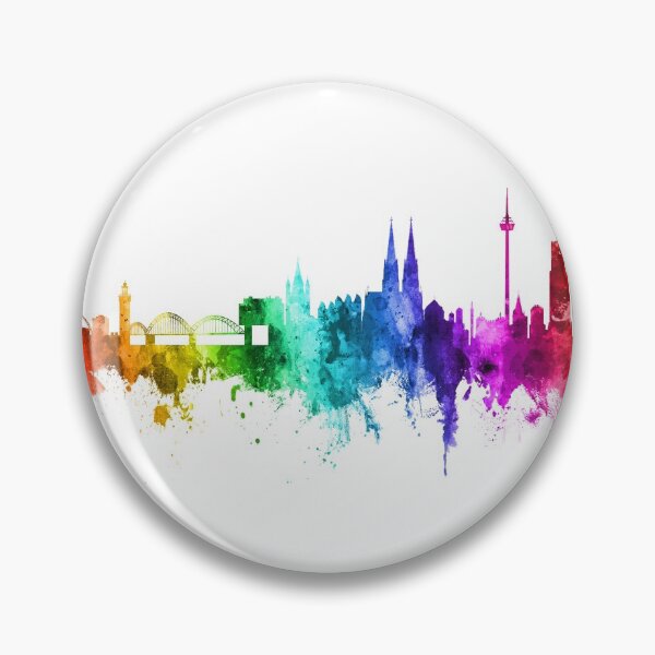 Item preview, Cologne Germany Skyline designed and sold by ArtPrints.