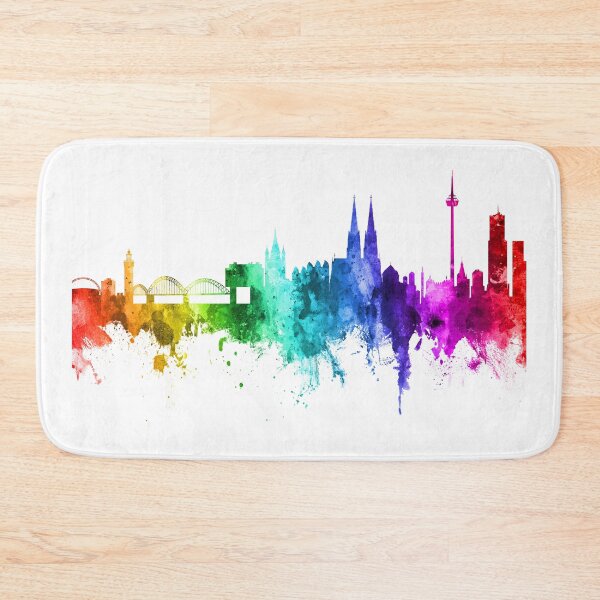 Item preview, Cologne Germany Skyline designed and sold by ArtPrints.