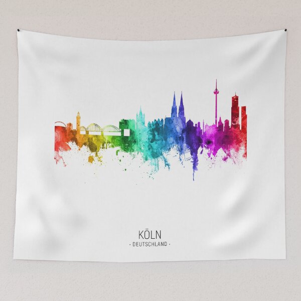 Item preview, Cologne Germany Skyline designed and sold by ArtPrints.