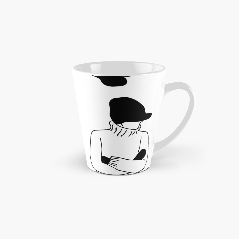 Mug à café « Silhouette bras croisés»