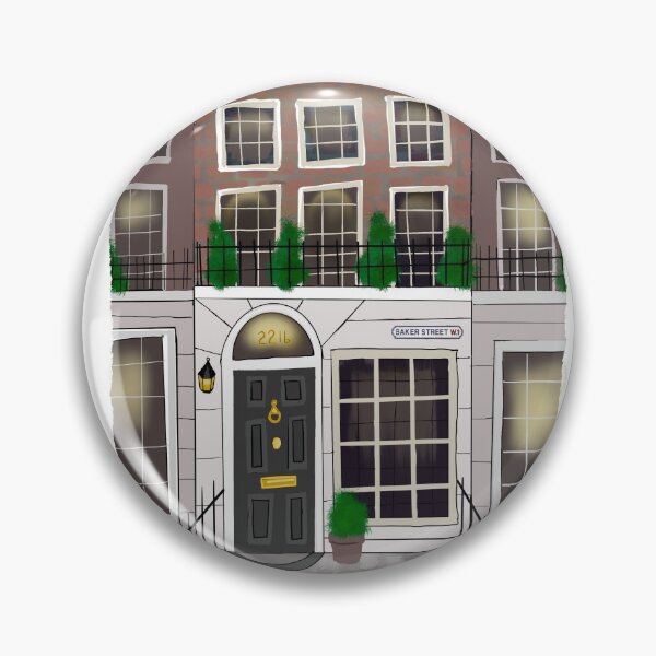 Item preview, 221b Baker Street Sherlock Holmes designed and sold by booksnbobs.