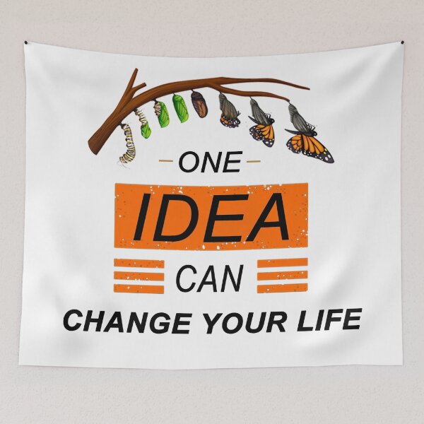 Item preview, One idea can change your life designed and sold by Zuhair Ashraf.