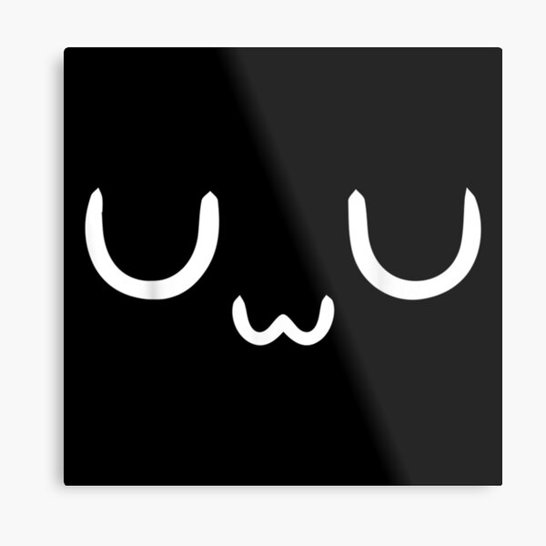 Uwu Wall Art Redbubble - what does 7u7 mean in roblox