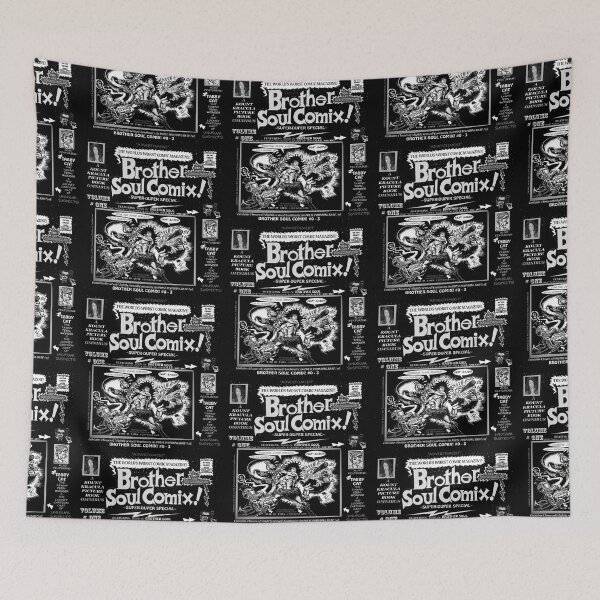 Item preview, Brother Soul Comic Magazine Super-Duper Special  ( Cover ~ Pop-Art Print  ) designed and sold by TexWatt.