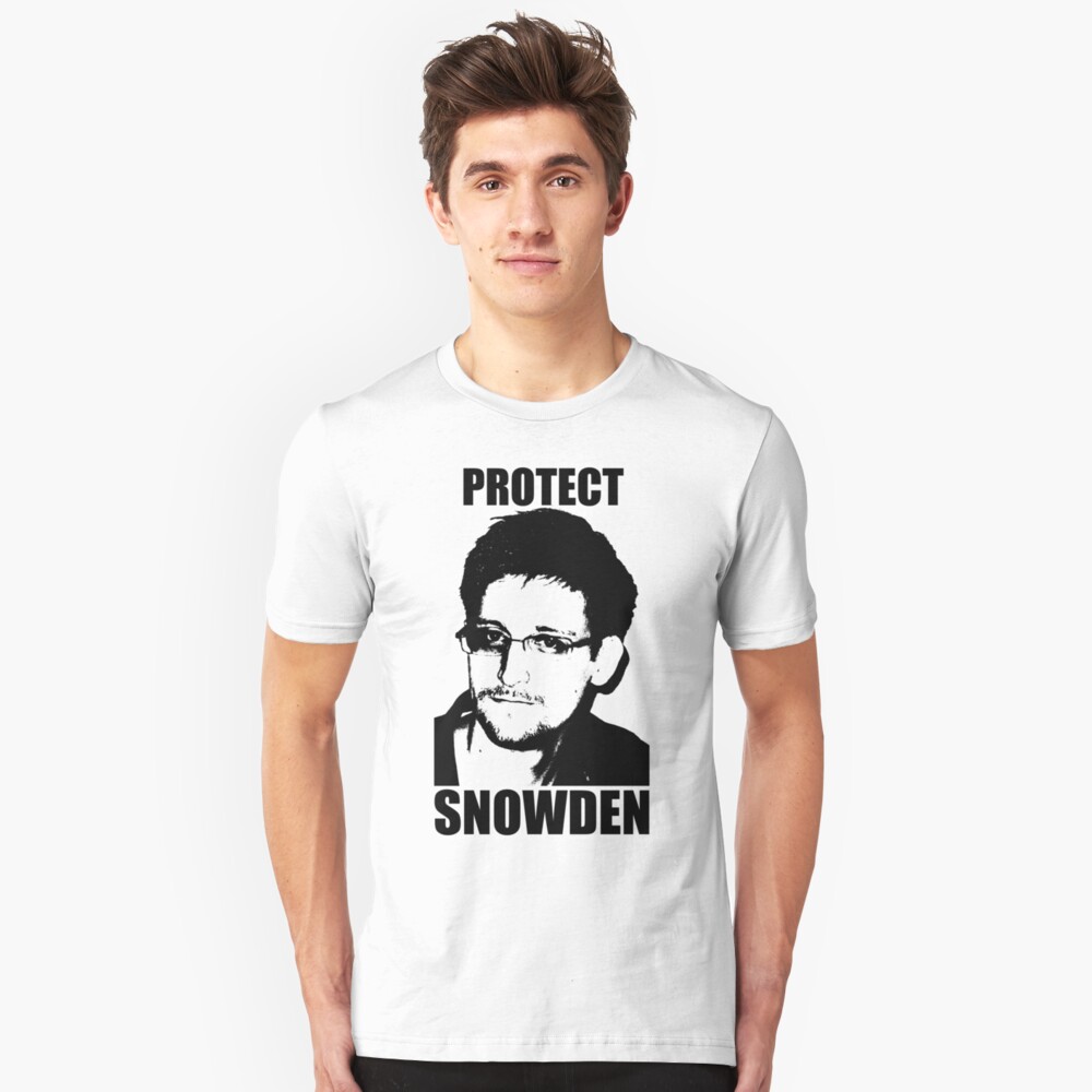 free snowden shirt