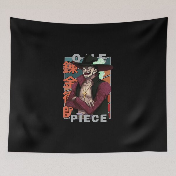 Item preview, Dracule Mihawk One Piece Anime Retro Color Stripe  designed and sold by meeKoetz94.