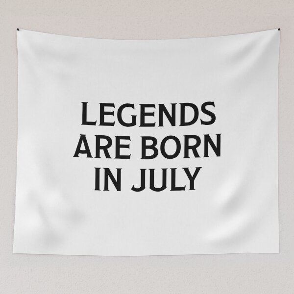 Item preview, Legends are born In July Birthday Gift designed and sold by Rakuten Mallor.