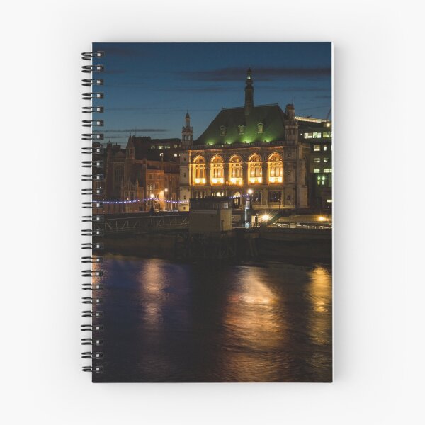 Item preview, London Night Magic - Colorful Reflections on the Thames River designed and sold by Georgia Mizuleva.