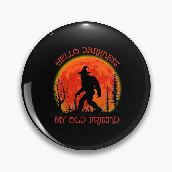 Item preview, Hello Darkness My Old Friend Big Foot Blood Moon Gift  designed and sold by troneAneesa.